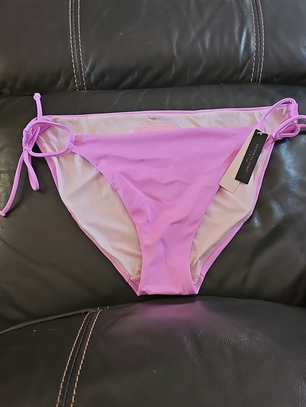 NWT Victoria's Secret Pink Bikini Bottoms with Tie Sides